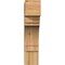 Ekena Millwork Merced Block Rough Sawn Bracket, Western Red Cedar, 6"W x 22"D x 26"H BKT06X22X26MRC05RWR - alternate 4